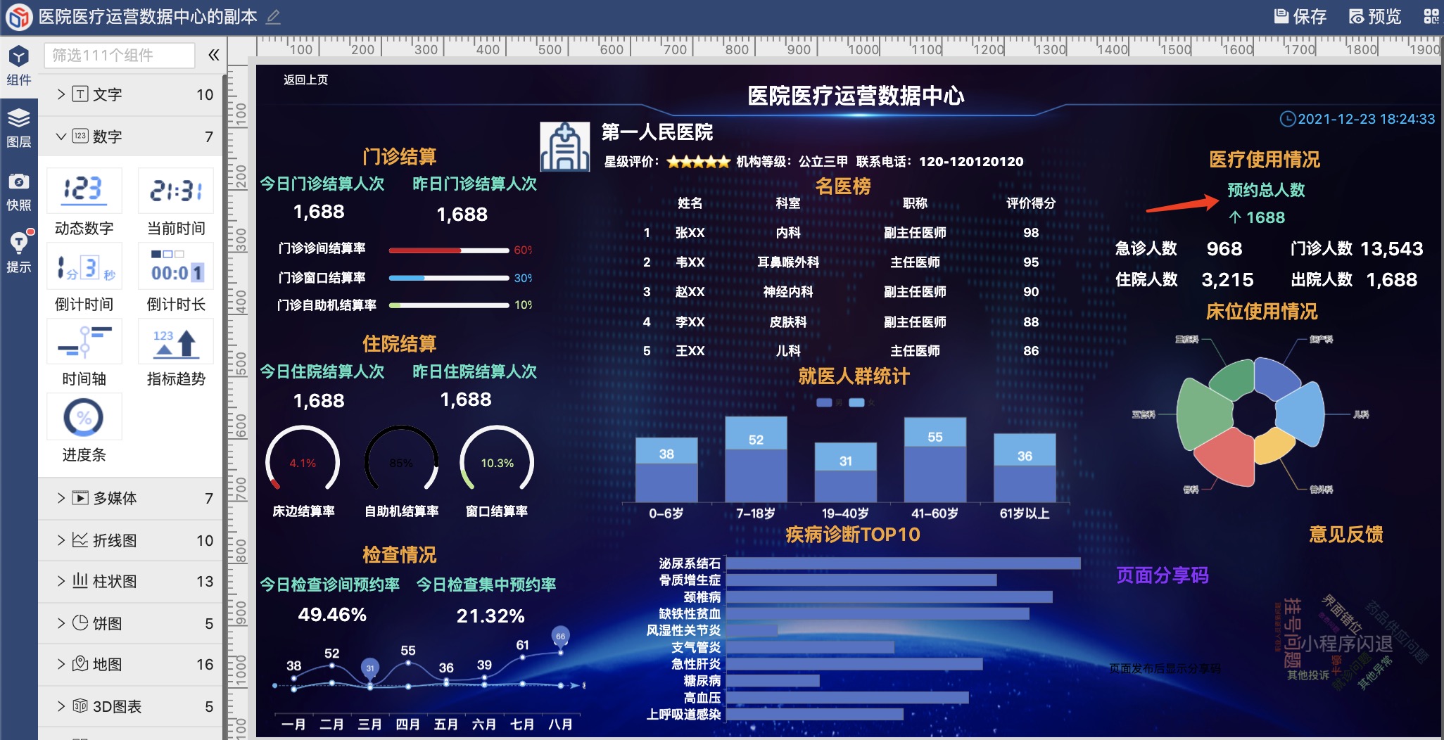 數(shù)字圖表 打造高效可視化大屏的核心技術(shù)